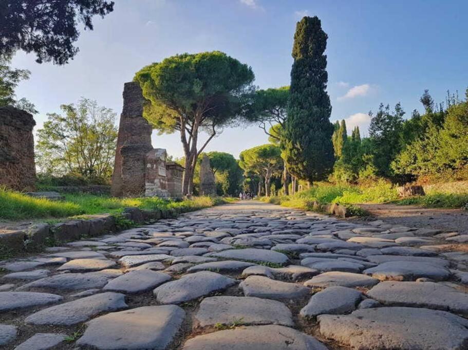 Rooftop Appia Antica,Silenzioso Riservato Two Bedrooms Two Bathrooms Roma Esterno foto