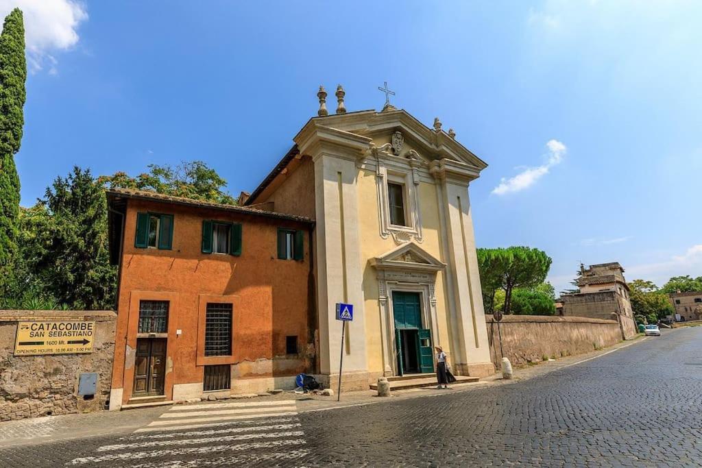 Rooftop Appia Antica,Silenzioso Riservato Two Bedrooms Two Bathrooms Roma Esterno foto